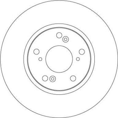 TRW Bremsscheibe DF4486 TRW Bremsscheibe DF4486