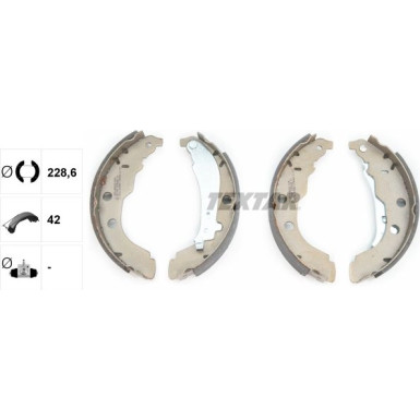 Bremsbackensatz 91052600 Bremsbackensatz 91052600
