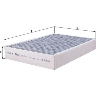Filter, Innenraumluft LAK 1137 Filter, Innenraumluft LAK 1137