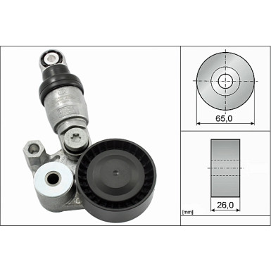 Spannarm, Keilrippenriemen 533 0129 10 Spannarm, Keilrippenriemen 533 0129 10