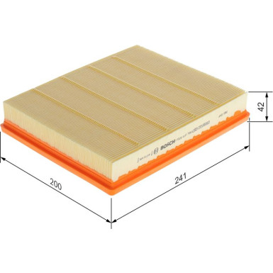 Luftfilter F 026 400 786 Luftfilter F 026 400 786