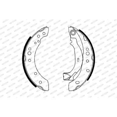 Bremsbackensatz FSB626 Bremsbackensatz FSB626