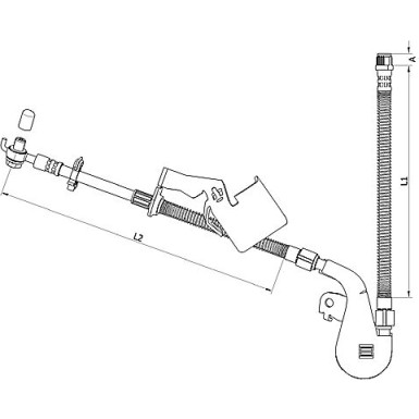 Metzger Bremsschlauch 4110808
