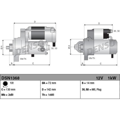 Starter DSN1368 Starter DSN1368