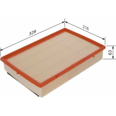 BOSCH F 026 400 264 Luftfilter BOSCH F 026 400 264 Luftfilter