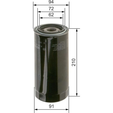 Ölfilter F 026 407 234 Ölfilter F 026 407 234