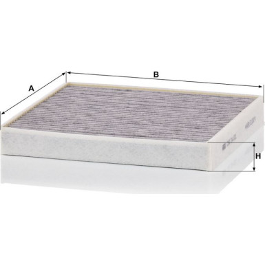 Filter, Innenraumluft CUK 24 021 Filter, Innenraumluft CUK 24 021