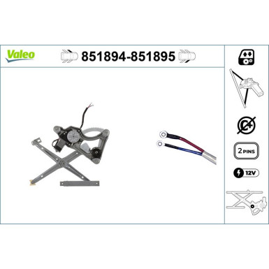 Valeo Fensterheber 851894