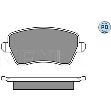 Meyle Bremsbelagsatz, Scheibenbremse MEYLE-PD: Advanced performance and design 025 244 0317/PD Meyle Bremsbelagsatz, Scheibenbremse MEYLE-PD: Advanced performance and design 025 244 0317/PD