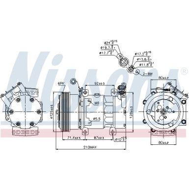 Kompressor, Klimaanlage 89159 Kompressor, Klimaanlage 89159