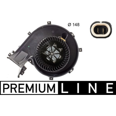 Mahle Innenraumgebläse BEHR Premium Line AB 163 000P