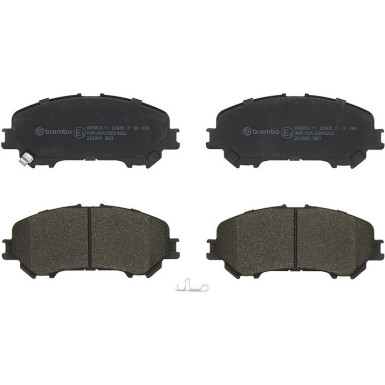 Brembo Bremsbelagsatz, Scheibenbremse PRIME LINE P 56 099 Brembo Bremsbelagsatz, Scheibenbremse PRIME LINE P 56 099