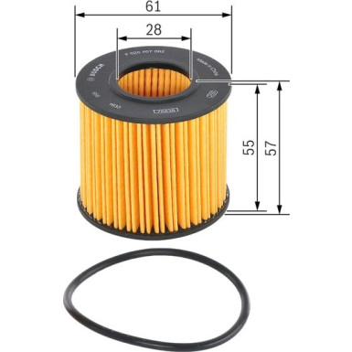BOSCH F 026 407 092 Ölfilter BOSCH F 026 407 092 Ölfilter