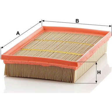 MANN-FILTER C 2589 Luftfilter MANN-FILTER C 2589 Luftfilter