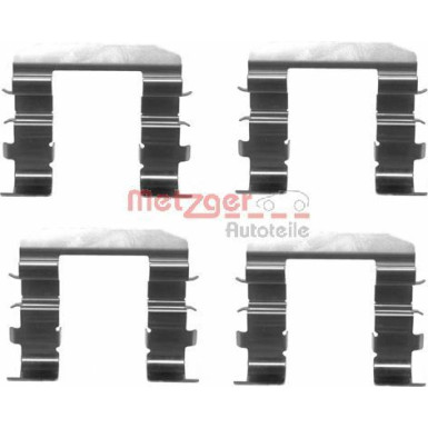 Metzger Zubehörsatz, Scheibenbremsbelag 109-1708
