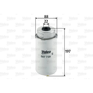 Valeo Kraftstofffilter 587739