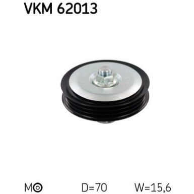 SKF Spannrolle, Keilrippenriemen VKM 62013