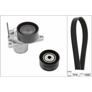 INA Keilrippenriemensatz 529 0246 10