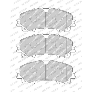 Ferodo Bremsbelagsatz, Scheibenbremse PREMIER ECO FRICTION FDB4998