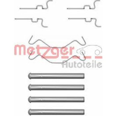Metzger Zubehörsatz, Scheibenbremsbelag 109-1683