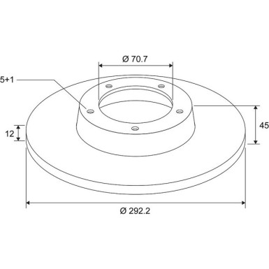 Bremsscheibe 672674