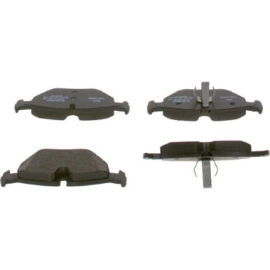 BOSCH Bremsbelagsatz, Scheibenbremse 0 986 424 667