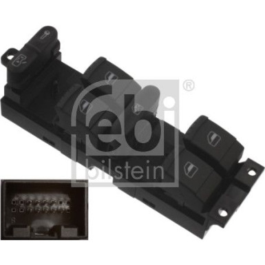 FEBI BILSTEIN 37644 Schalter, Türverriegelung