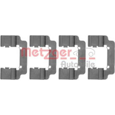 Metzger Zubehörsatz, Scheibenbremsbelag 109-1777