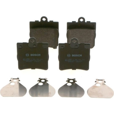 BOSCH Bremsbelagsatz, Scheibenbremse 0 986 494 016