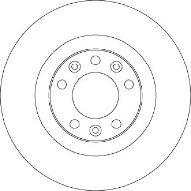 TRW Bremsscheibe DF6667 TRW Bremsscheibe DF6667
