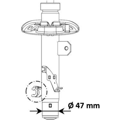 Stoßdämpfer 3338002