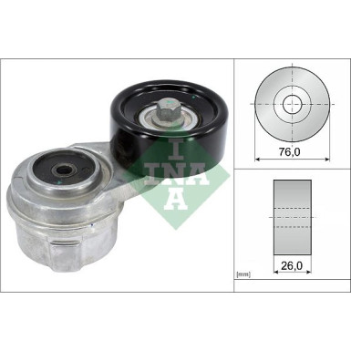 INA Spannarm, Keilrippenriemen 534 0417 10