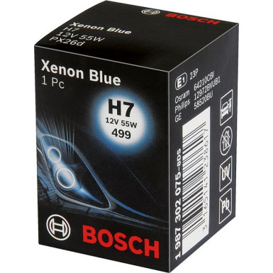BOSCH Glühlampe, Fernscheinwerfer Xenon Blue WS 1 987 302 075