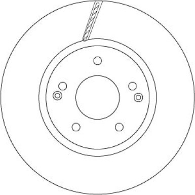 TRW Bremsscheibe DF6804