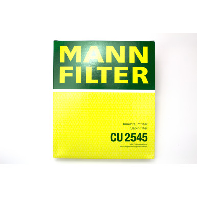 MANN-FILTER CU 2545 Innenraumfilter, Partikelfilter MANN-FILTER CU 2545 Innenraumfilter, Partikelfilter