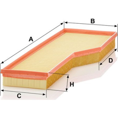 MANN-FILTER C 54 165 Luftfilter
