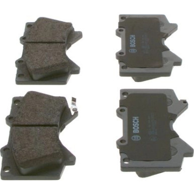 BOSCH Bremsbelagsatz, Scheibenbremse 0 986 494 449