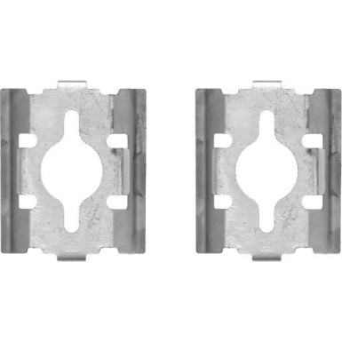 Hella Zubehörsatz, Scheibenbremsbelag 8DZ 355 203-071 Hella Zubehörsatz, Scheibenbremsbelag 8DZ 355 203-071