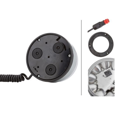 Hella Blitz-Kennleuchte K-LED Blizzard 2XD 012 980-021 Hella Blitz-Kennleuchte K-LED Blizzard 2XD 012 980-021
