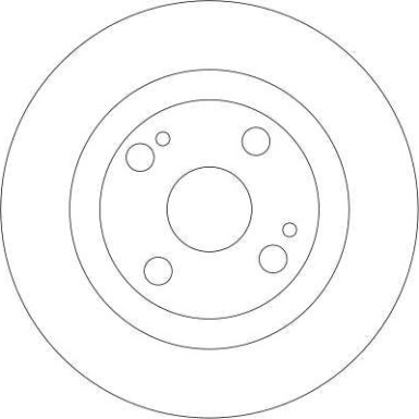 TRW Bremsscheibe DF4278 TRW Bremsscheibe DF4278