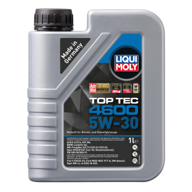 LIQUI MOLY Motoröl Top Tec 4600 5W-30, 1L 3755