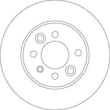 TRW Bremsscheibe DF4455