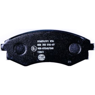 Hella Bremsbelagsatz, Scheibenbremse 8DB 355 016-691 Hella Bremsbelagsatz, Scheibenbremse 8DB 355 016-691