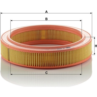 MANN-FILTER C 2534 Luftfilter MANN-FILTER C 2534 Luftfilter