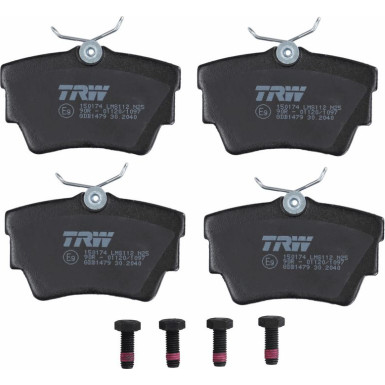 TRW Bremsbelagsatz, Scheibenbremse COTEC GDB1479 TRW Bremsbelagsatz, Scheibenbremse COTEC GDB1479