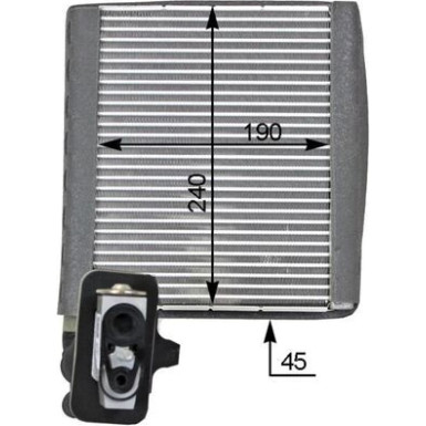 Verdampfer, Klimaanlage AE 119 000P