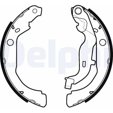 Bremsbackensatz LS2127 Bremsbackensatz LS2127