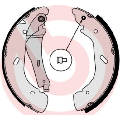 Brembo Bremsbackensatz ESSENTIAL LINE S 56 513 Brembo Bremsbackensatz ESSENTIAL LINE S 56 513