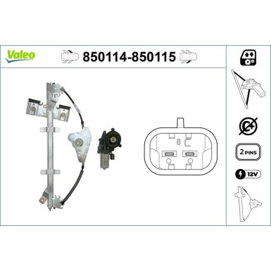 Valeo Fensterheber 850114