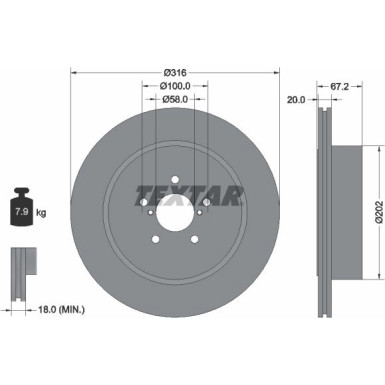 Bremsscheibe 92173703